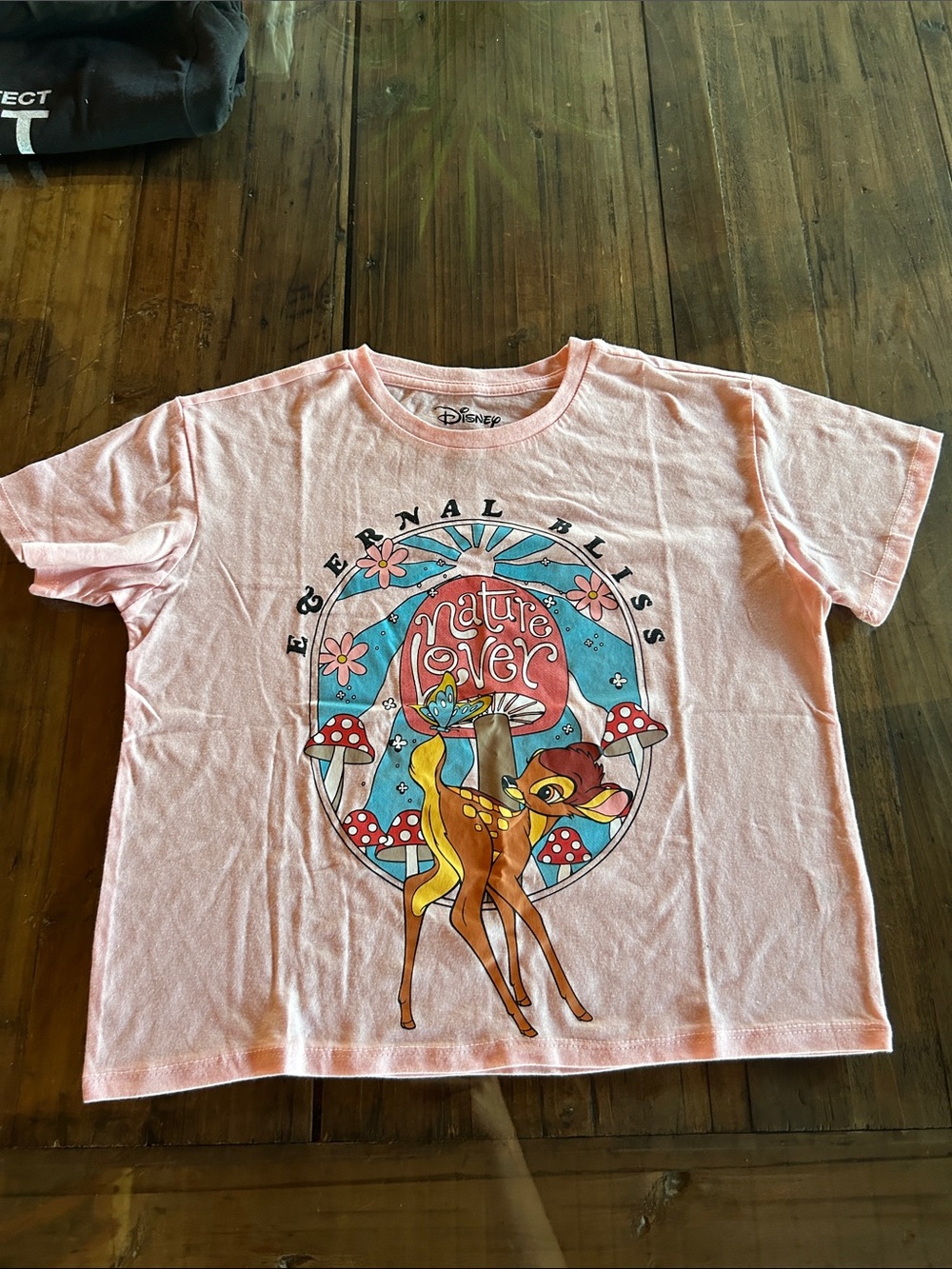 Disney Pink Bambi 'Nature Lover' Short Sleeve Tee